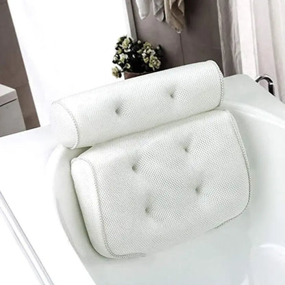 SPA Non-Slip Bath Pillow with Suction Cups Bath Tub Neck Back Support Headrest Pillows Thickened Home Cushion Accersory jacuzzi-2