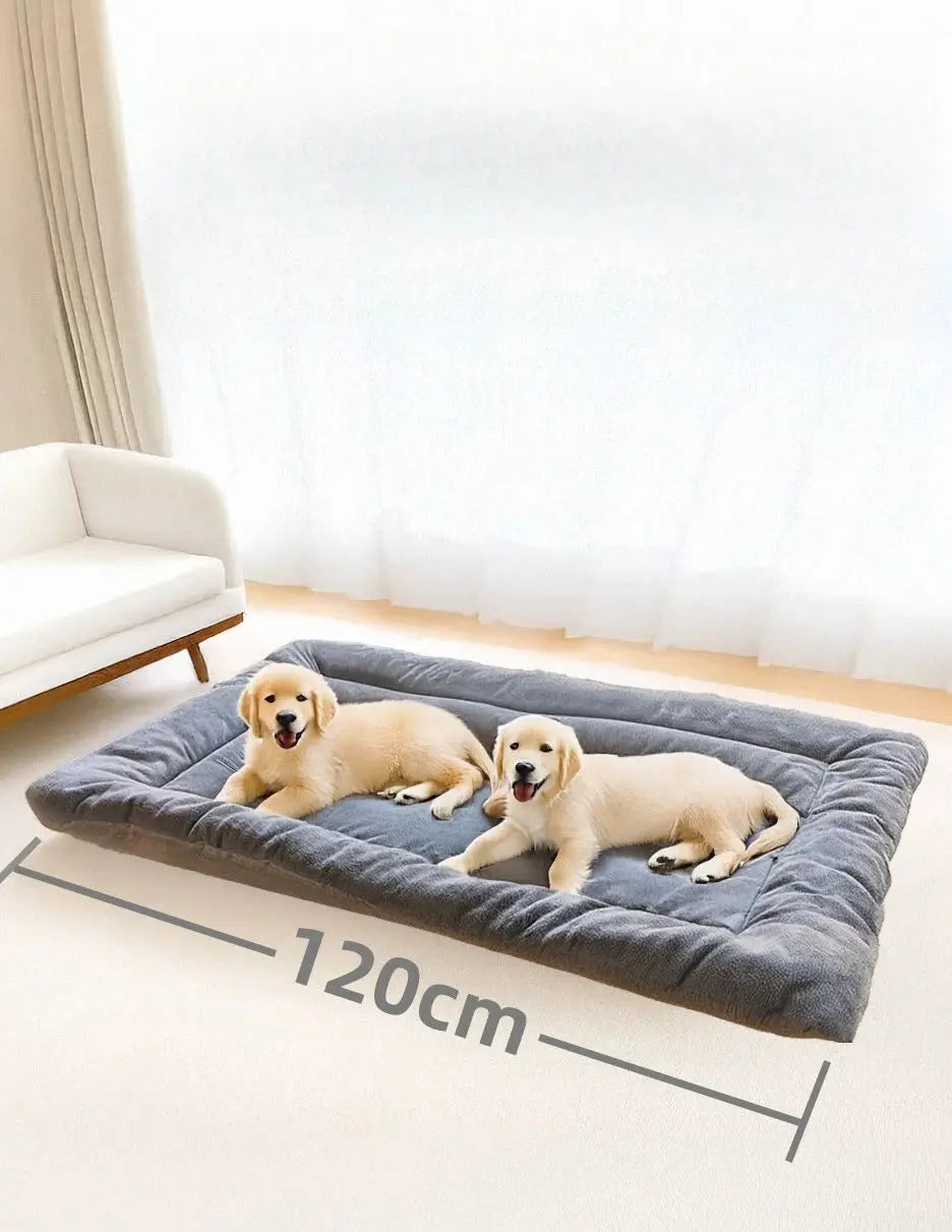 Divano letto per cani di peluche di grandi dimensioni, tappetino per cani in poliestere super morbido addensato, per letto per cani di piccola, media e grande - My Hashtag Shop