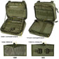 Borsa Tattica Multifunzionale per Trekking, Campeggio, Escursionismo, Viaggi, Arrampicata, Pesca, Grande Capacità, Borsa Molle per Attività all&