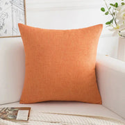 Fodera per cuscino in tinta unita 40X40/45X45 Federa quadrata in lino accogliente per casa, camera da letto, casa, ufficio, 1 pz HASHTAG