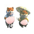 Pancia di Cane Adesivo Carino Paffuto Shiba Inu Cucciolo - My Hashtag Shop