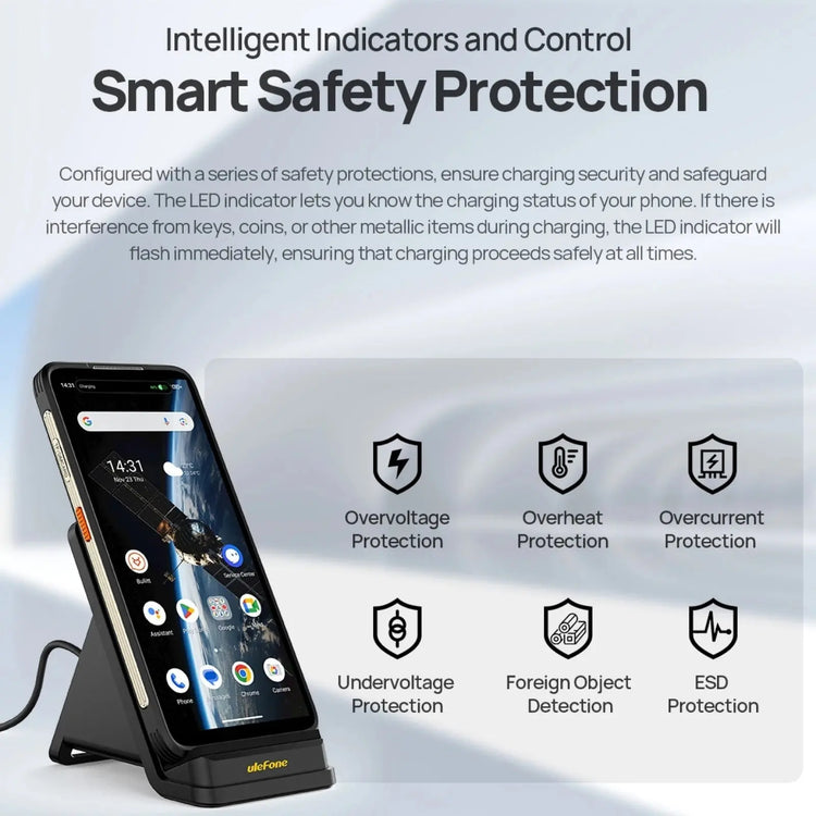 caricabatterie Wireless raffreddato ad aria da 50W - My Hashtag Shop