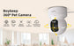 BoyKeep Smart Camera 2K Protezione di sicurezza Sorveglianza Wifi 5G/2.4GHz Visione notturna per bambini per interni 360 °   Pan & Tilt Audio bidirezionale K30