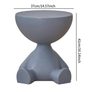 Tavolino laterale creativo Comodino a testa piatta Divano per la casa Scaffale laterale Camera da letto Balcone Mini tavolo mobile Piccolo appartamento Tè HASHTAG