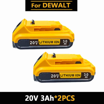 Batteria DEWALT 20v/60V DCB606 DCB609 DCB182 DCB205 DCB206 DCB209 utensile elettrico batteria 18V batteria 6AH 9AH.