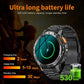 Per Android ios Nuovo AMOLED Smart Watch da uomo con torcia sportiva fitness tracker impermeabile chiamata Bluetooth Smartwatch uomo + scatola