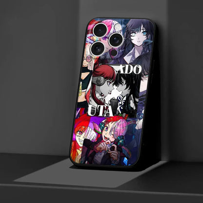 Ado Cantante Giapponese Caso per Xiaomi Poco C65 F5 X3 NFC X5 M6 M4 X4 M3 X2 F7 Pro Nero TPU Copertura Del Telefono Funda Capa - My Hashtag Shop