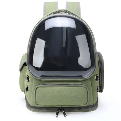 Borsa da trasporto per gatti per animali domestici Zaino da viaggio per esterni per gatti Cani di piccola taglia Borsa da trasporto per gatti traspirante Forniture per animali domestici Trasparente