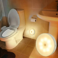 Luce notturna a LED intelligente con sensore di movimento, lampada da comodino ricaricabile tramite USB per soggiorno, corridoio, percorso, WC, illuminazione domestica HASHTAG