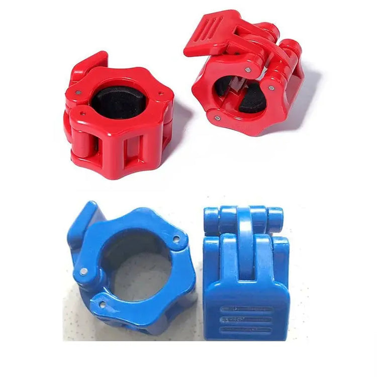 Collari Spinlock Bilanciere Collare Blocco Manubri Clip Morsetto Barra di sollevamento pesi Palestra Manubri Fitness Body Building - My Hashtag Shop