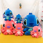 20-60 centimetri Formato Gigante Lilo & Stitch Coppia Modelli Cartoon Peluche Ripiene Anime Peluche Giocattoli Ciondolo Giocattolo Cuscino Per Bambini Regalo Di Compleanno HASHTAG
