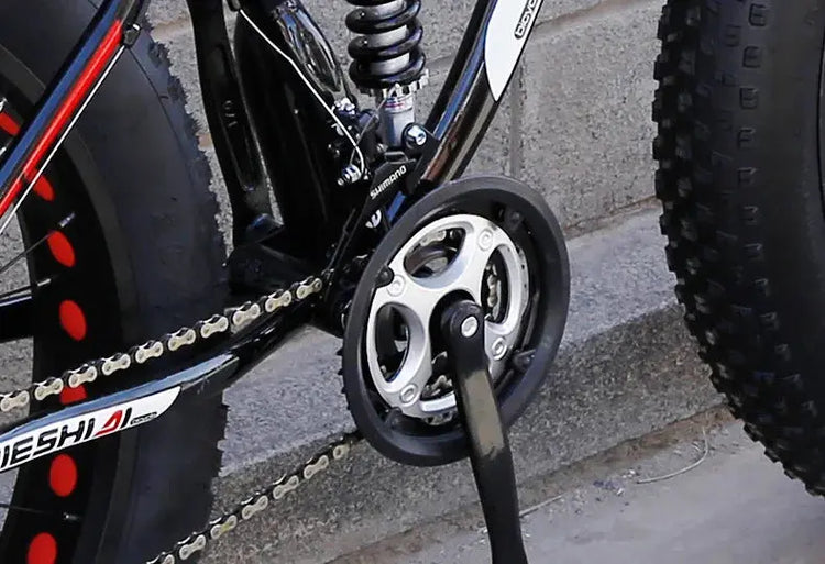 Mountain bike per adulti fuoristrada Beach4.0Pneumatico grande Doppia assorbimento degli urti Bicicletta a velocità variabile per studenti e studentesse - My Hashtag Shop