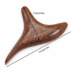 Strumenti per il massaggio del punto di innesco del legno, strumenti professionali per il drenaggio linfatico Gua Sha, massaggio per la terapia del legno per alleviare il dolore di tutto il corpo HASHTAG