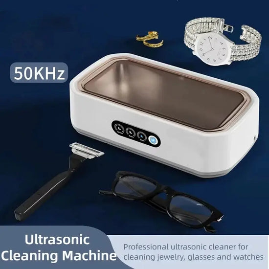 Pulitore ad ultrasuoni portatile per uso domestico di grande capacità 650ML Occhiali Bretelle per gioielli Macchina per la pulizia professionale