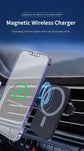 Caricatore wireless per auto magnetico da 30 W per iPhone 15 14 13 12 Pro Max Mini Macsafe Supporto per telefono per auto Supporto per supporto Stazione di ricarica rapida - My Hashtag Shop