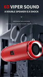Altoparlante Bluetooth portatile con potenza di picco da 200 W IPX7 Impermeabile esterno HIFI Pilastro Subwoofer Stereo Soundbox Radio FM TF Boom Box - My Hashtag Shop