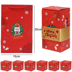 Christmas Gift Box DIY Folding Paper Boxes Money Pop-Up Birthday Wedding Surprise Bounce Box Explosion Red Envelope Gift Box Set HASHTAG