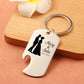 Bottle Opener Custom Laser Engraving Name Keychain Gold Stainless Steel. - HASHTAG