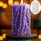 Silicone Mold Flower Lavender Gypsum Cylindrical Candle Making Liebe - Making Life Easier