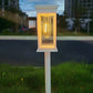 Luci solari a LED impermeabili per vialetto da giardino - Illuminazione automatica del percorso Illuminazione paesaggistica esterna Accensione/spegnimento automatico al tramonto