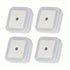 1-4pcs LED Wireless Sensor Night Light EU US Plug Mini Square Night AliExpress