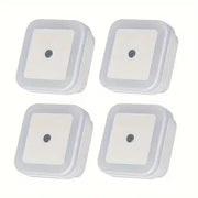 1-4pcs LED Wireless Sensor Night Light EU US Plug Mini Square Night AliExpress