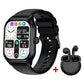 LEMFO LT10 Smart Watch 2024 Android Gift Bluetooth Call Smartwatch Pear Poppy