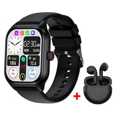 LEMFO LT10 Smart Watch 2024 Android Gift Bluetooth Call Smartwatch Pear Poppy