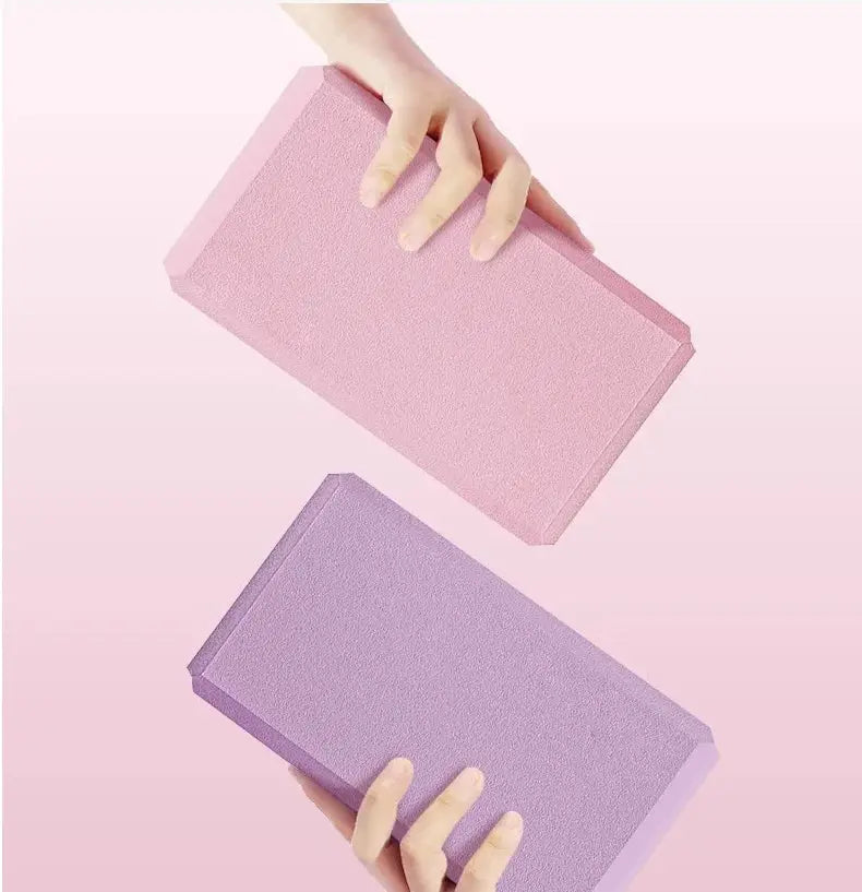 1pc Modellatura ad alta densità Eva Yoga Block Stretch Bambini Pilates Schiuma Blocco Equilibrio Esercizio Balletto Bodybuilding Danza Palestra Alo - My Hashtag Shop