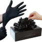 Guanti monouso in nitrile nero per il lavoro Guanti per la pulizia della casa senza lattice Textured Meccanico Tatuaggio Tinture per capelli Bellezza
