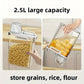 Storage container 2.5L 1PC sealed portable food storage - HASHTAG