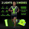 Outdoor Night Walking Safety Vest Highlight Adjustable Lightweight Reflective Vest Cycling Safety Straps Waterproof Running Gear HASHTAG