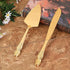 Cake Knife And Server Set,2 PCS Gold Cake Cutting Utensils Made By KONCO. - HASHTAG