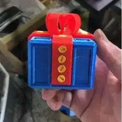 The Drowning Middle Finger Gift in a Gift Box with Screws Pop-up Surprise Prank Novelty Funny Gifts for Adults Toys HASHTAG