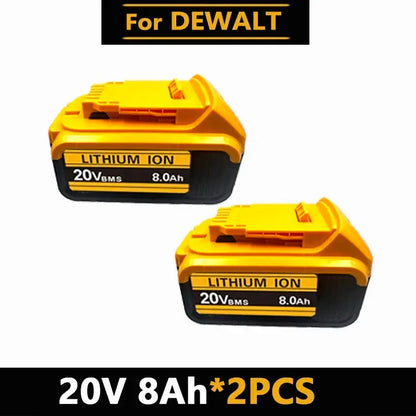 Batteria DEWALT 20v/60V DCB606 DCB609 DCB182 DCB205 DCB206 DCB209 utensile elettrico batteria 18V batteria 6AH 9AH.
