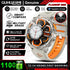 Nuovo T-REX3 Ultra 1100mAh Batteria SmartWatch 10ATM GPS impermeabile Bussola Torcia 1.7 "AMOLED HD Chiamata Sport Smart Watch da uomo My Hashtag Shop