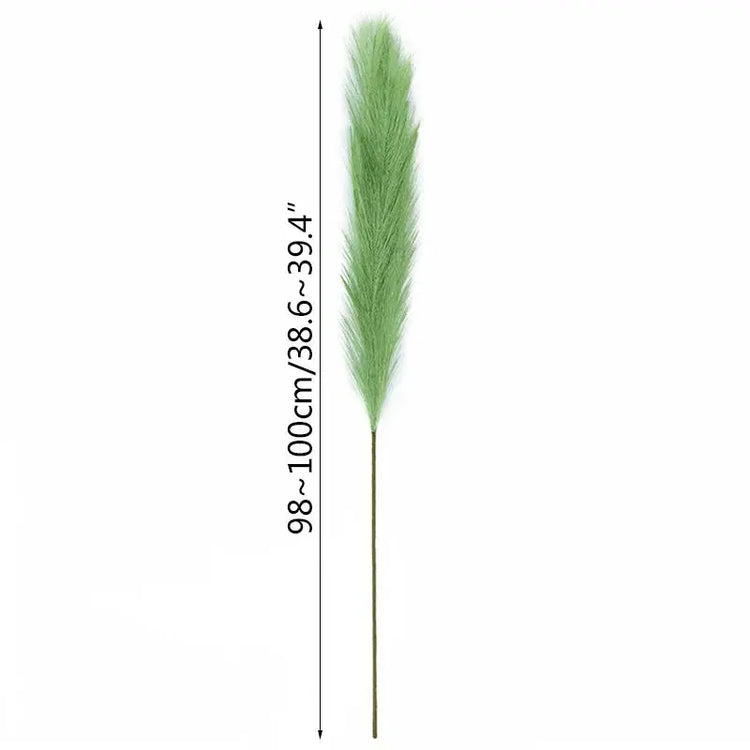 Artificial Pampas Grass Dried Reed Flowers 5pz 100cm Liebe - Making Life Easier