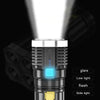 Mini Diving LED Flashlight Rechargeable High Lumen Long Range Powerful Camping Torch Taschenlampe Linterna HASHTAG