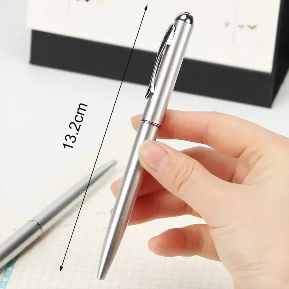Penne a sfera in materiale plastico novità con penna a inchiostro invisibile 1PC con penna a sfera segreta magica a luce UV - My Hashtag Shop