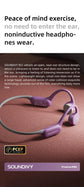 SOUNDIVY RS1 Auricolari a conduzione ossea Bluetooth Wireless Memoria da 32 GB IPX8 Auricolari sportivi per nuoto e corsa impermeabili - My Hashtag Shop