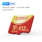 Scheda di memoria ORICO V3 MicroSDXC UHS-I da 256 GB, lettura 180 MB/s 160 MB/s, codifica 4K UHD, U3, Classe 10, V30, A2, Micro SD per drone - My Hashtag Shop