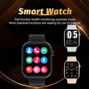 2025 Nuovo Smartwatch per uomo Android IOS Telefono 1.73 "Schermo Bluetooth Chiamata Monitoraggio della pressione dell'ossigeno nel sangue Smart Watch da donna HASHTAG