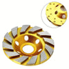diamond spring 4 inch Concrete Turbo Diamond Cup Wheel 12-Segment Heavy Duty Angle Grinder Wheels for Angle Grinder HASHTAG
