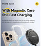 Caricabatterie wireless magnetico Essager con supporto 15W ricarica rapida per iPhone16 15 14 13Pro Max Airpods Mini caricabatterie per telefono wireless - My Hashtag Shop