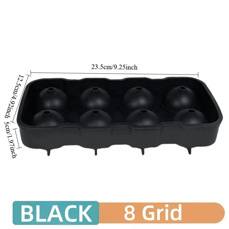 Silicone Ice Cube Molds  Home or Barware 4/6/8/15 Grids - HASHTAG