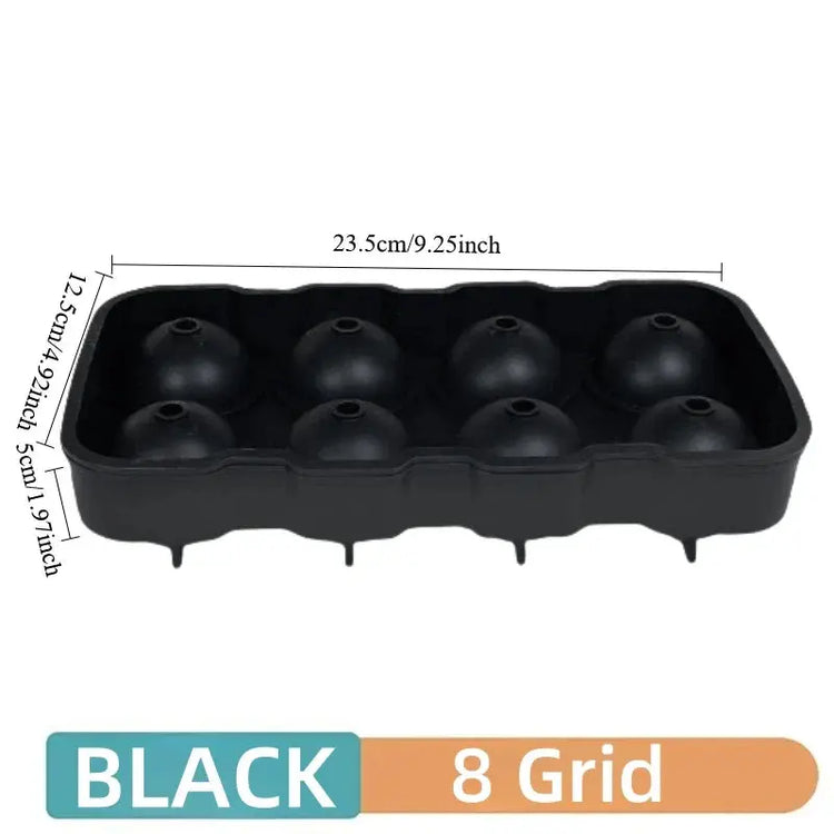 Silicone Ice Cube Molds  Home or Barware 4/6/8/15 Grids - HASHTAG