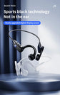 Auricolare wireless a conduzione ossea Sport Nuoto Cuffie compatibili Bluetooth a mani libere con microfono per la corsa Auricolari X7
