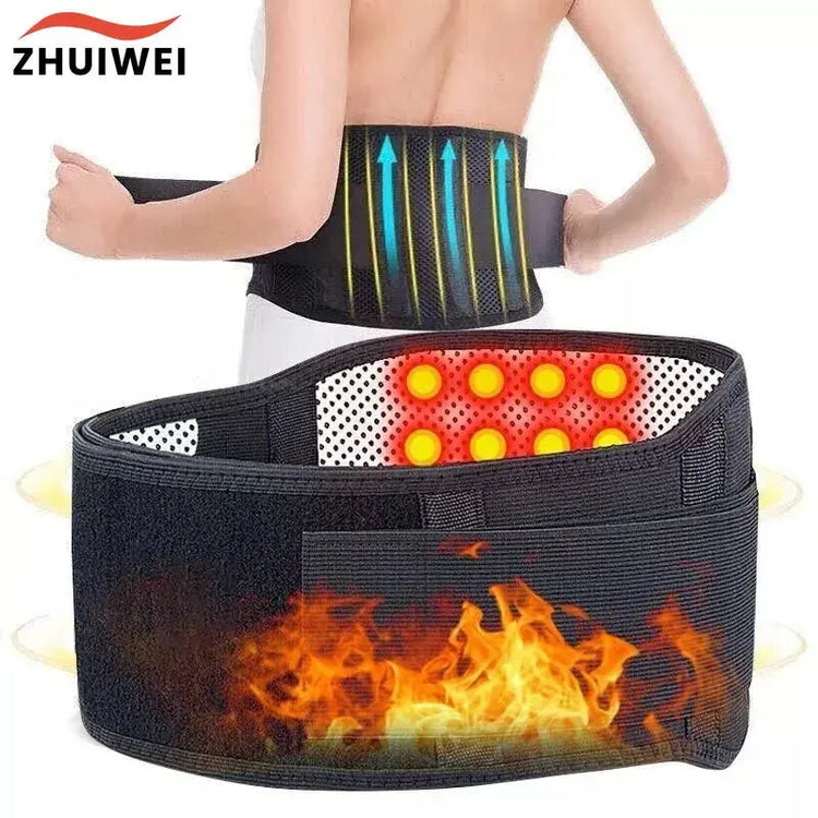 Cintura di supporto per la vita posteriore Fascia per massaggio con tutore lombare Assistenza sanitaria - My Hashtag Shop