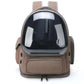Borsa da trasporto per gatti per animali domestici Zaino da viaggio per esterni per gatti Cani di piccola taglia Borsa da trasporto per gatti traspirante Forniture per animali domestici Trasparente