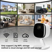 Xiaomi 4K Telecamera di sicurezza Wireless Full Color Visione notturna Monitor WiFi Rilevazione movimento impermeabile Sorveglianza con audio bidirezionale HASHTAG